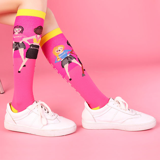 Optional title display Stand Up Together – Knee High Compression Socks