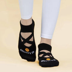 Be a Warrior Not a Worrier – Ankle Grip Socks